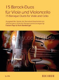 15 Barock-Duos für Viola und Violoncello